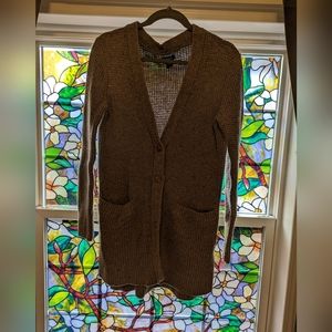 Roots Women's Long Cardigan Size Small